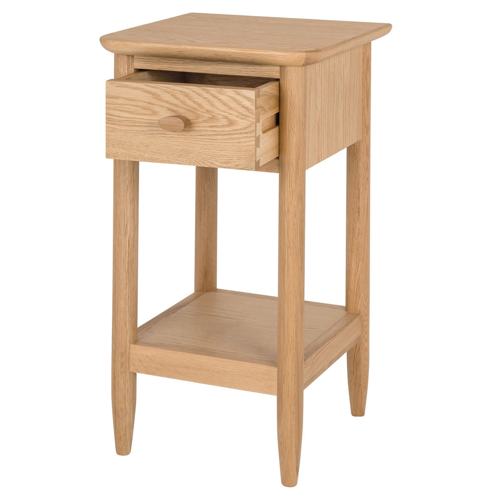 Teramo Compact Bedside Table by Ercol